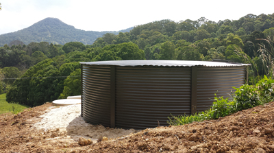 Build on Stite Rural Water Tank