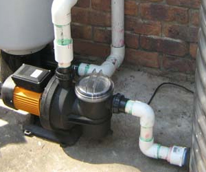 Connected Water Pump To Water Tank